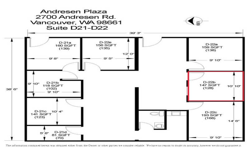 2700 NE Andresen Road, Vancouver, Washington 98661, ,Office,For Lease,NE Andresen Road,2,1302